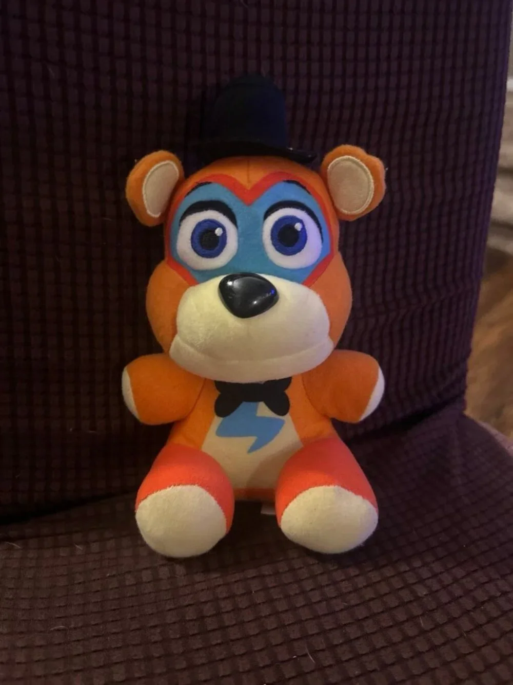 Five Nights at Freddy's Breach Glamrock security guard Fazbear plush
